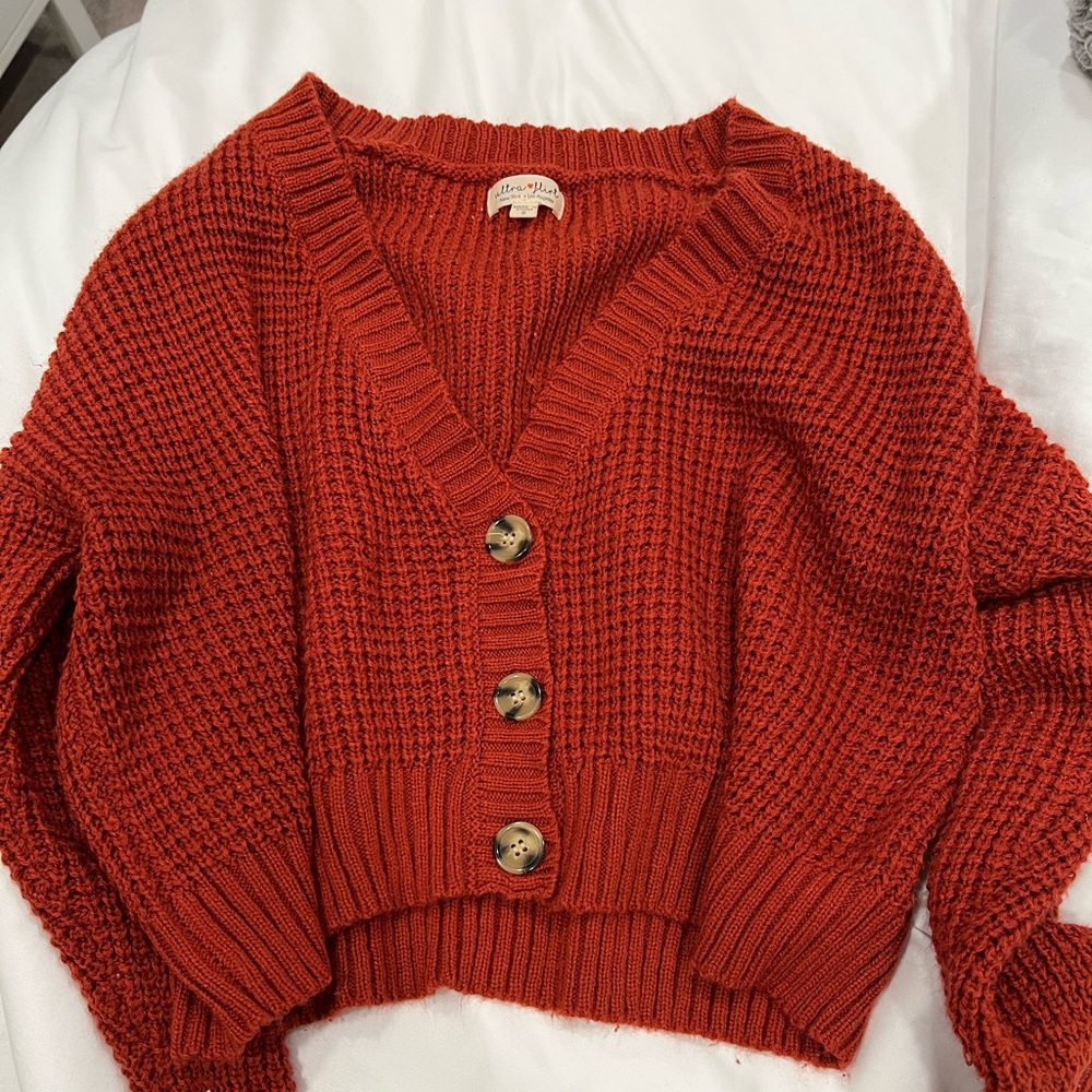 small cropped sweater